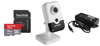 Бездротова Wi-Fi IP відеокамера для торгової точки Hikvision FullHD